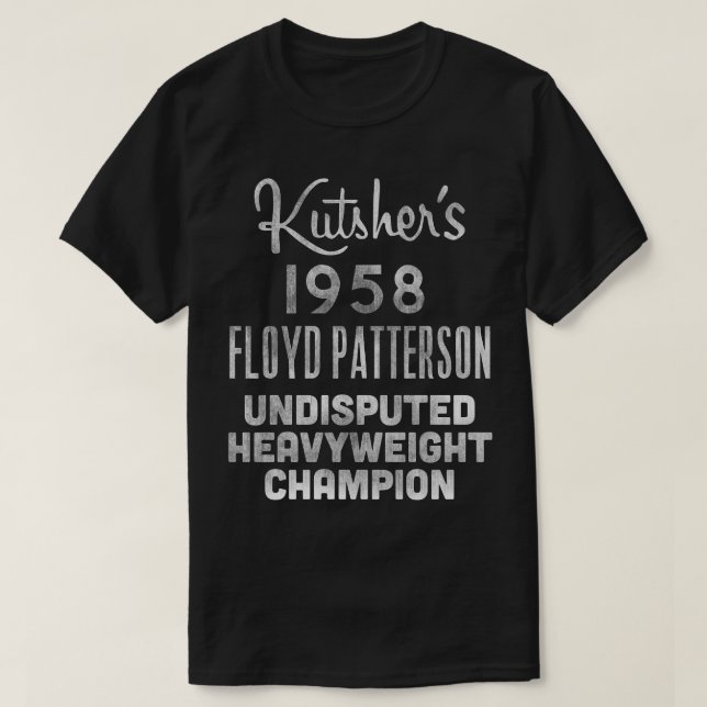 Utbildningskampa    ShirtFloyd Patterson Classic T T Shirt (Design framsida)