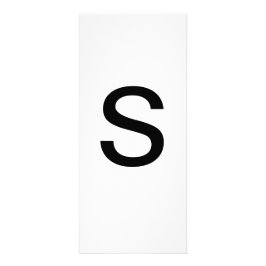 Utbildningskort för Alphabet Brev Reklamkort