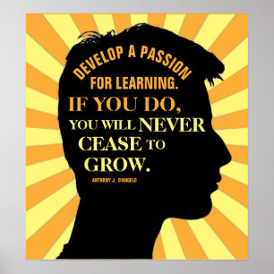 Utbildningskurs av Anthony J. D'Angelo 18"X20" Poster