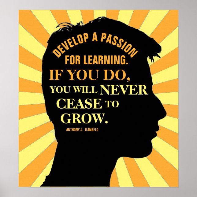 Utbildningskurs av Anthony J. D'Angelo 18"X20" Poster (Framsidan)