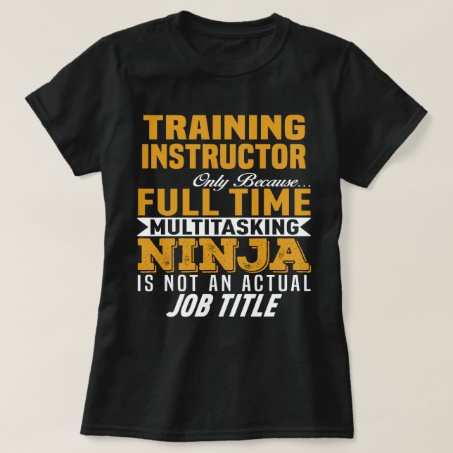 Utbildningslärare T Shirt (Design framsida)