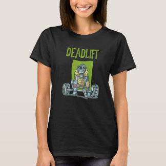 Utbildningsövning i Zombie Deadlift Weight T Shirt