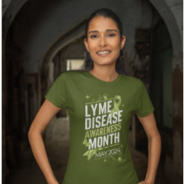Utbildningsstöd för Lyme Disease Awareness Month E T Shirt