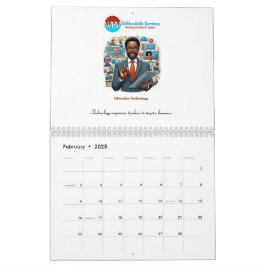Utbildningsteknikkalender - inspirerande citat kalender