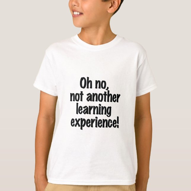 Utbildningsupplevelse T-shirt (Framsida)