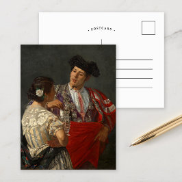Utbjudande till tjurfäktaren | Mary Cassatt Vykort