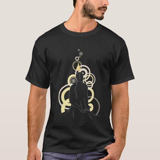 Utbränt T-shirt (Framsida)