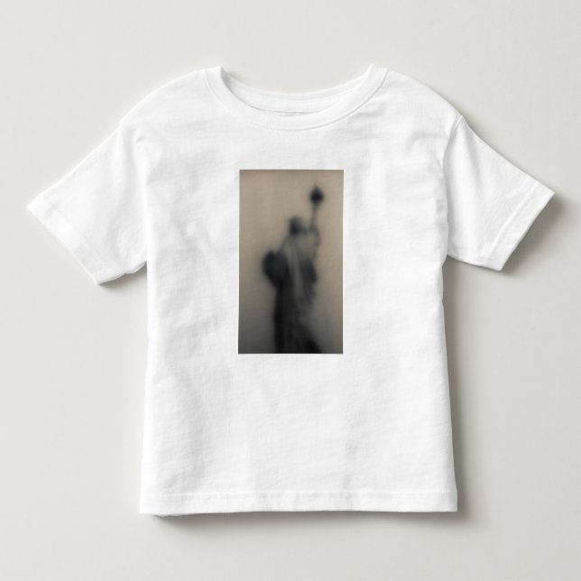 Utbrett avbilda av frihetsgudinnan tee shirt (Framsida)