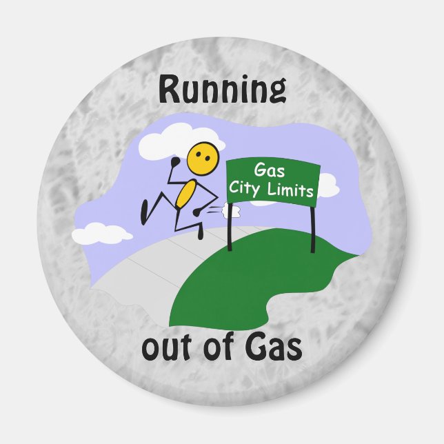 Utbrott av gasmagnet magnet (Framsidan)