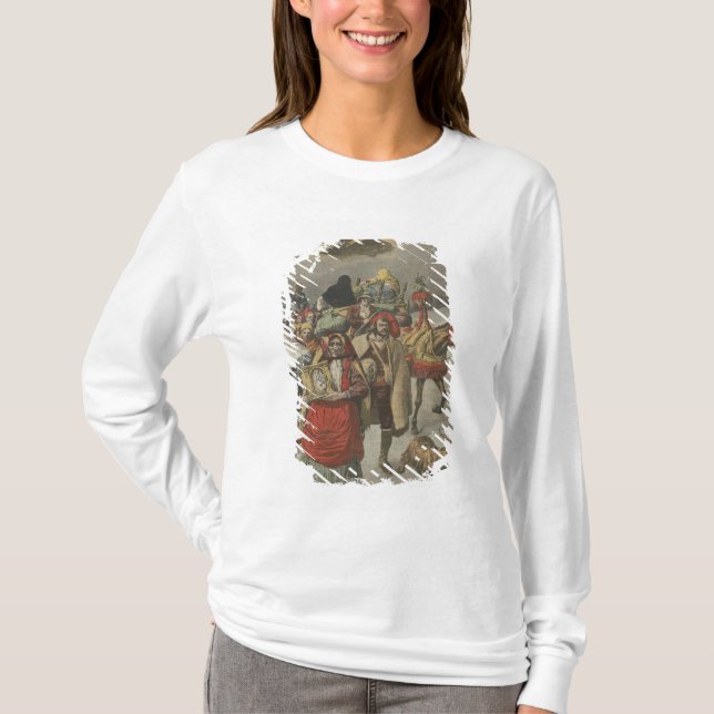 Utbrott av Mount Etna T-shirt (Framsida)