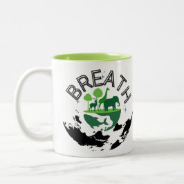 Utbrott Två-Tonad Mugg