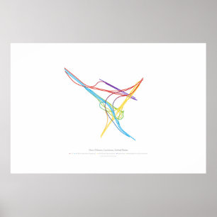 Utbyta koreografin: New Orleans LA, US Poster