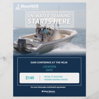 Utbytesflyg för utbildning på Vatten Reklamblad