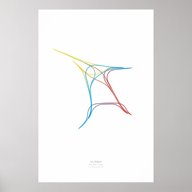 Utbyteskoreografi: Ans, Belgien Poster (Framsidan)