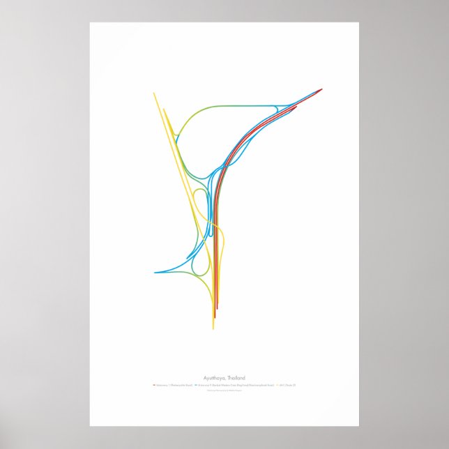 Utbyteskoreografi: Ayutthaya, Thailand Poster (Framsidan)