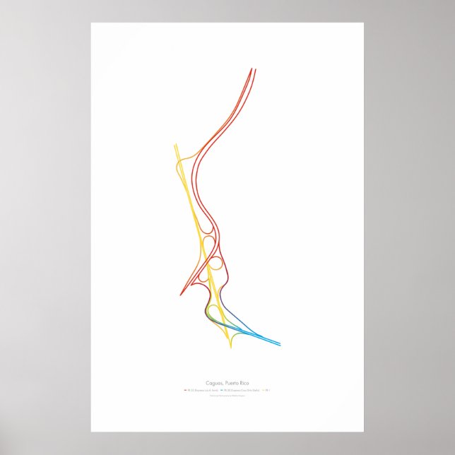Utbyteskoreografi: Caguas, Puerto Rico Poster (Framsidan)