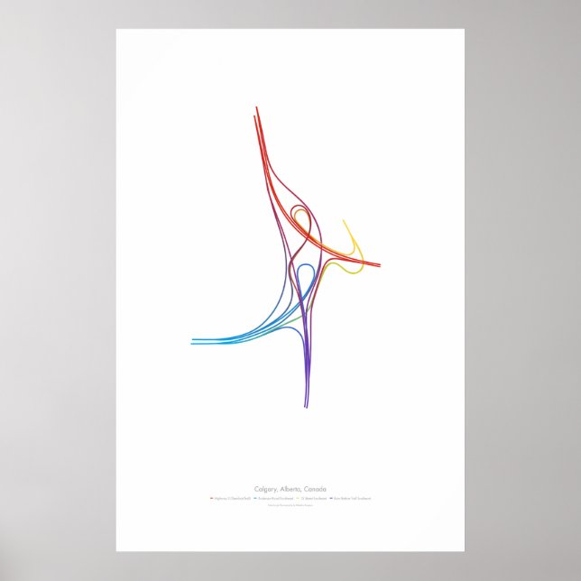 Utbyteskoreografi: Calgary, AB, CA Poster (Framsidan)