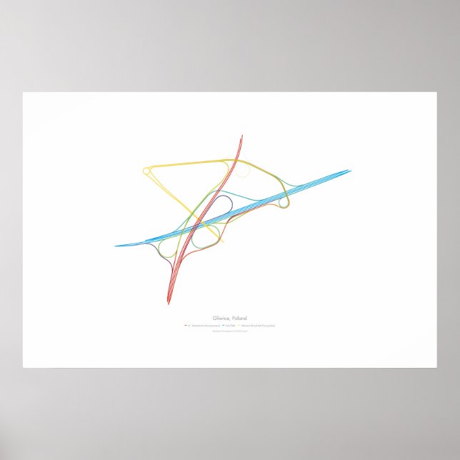 Utbyteskoreografi: Gliwice, Polen Poster (Framsidan)