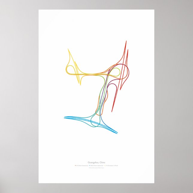 Utbyteskoreografi: Guangzhou, Kina 2 Poster (Framsidan)