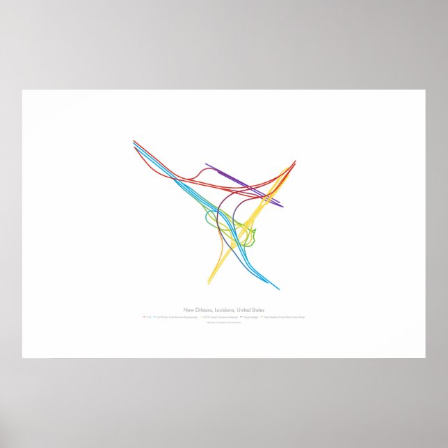 Utbyteskoreografi: New Orleans, LA, US Poster (Framsidan)