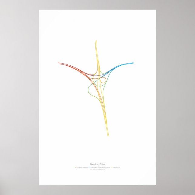 Utbyteskoreografi: Qingdao, Kina Poster (Framsidan)