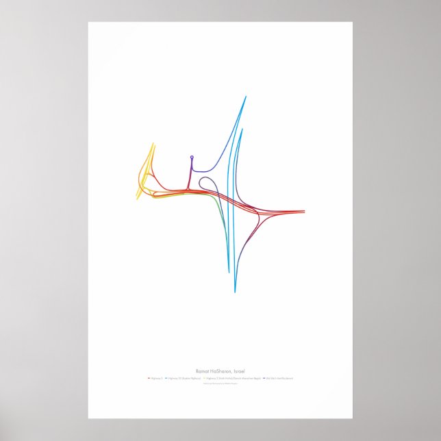 Utbyteskoreografi: Ramat HaSharon, Israel Poster (Framsidan)