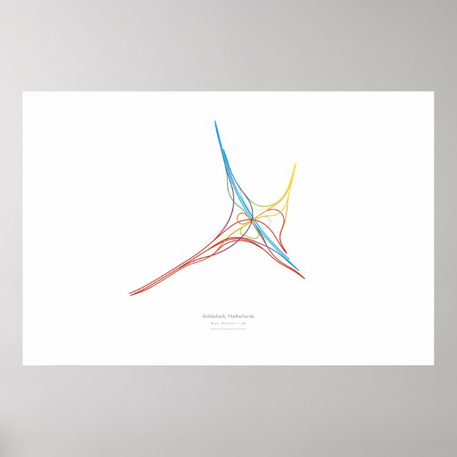 Utbyteskörning: Ridderkerk, Nederländerna Poster (Framsidan)