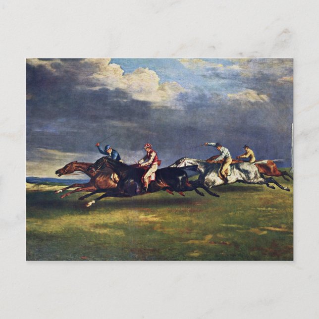Utbytet av Géricault Jean Louis Théodore ( Vykort (Framsida)