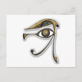 Utchat - Amulet of Protection Vykort