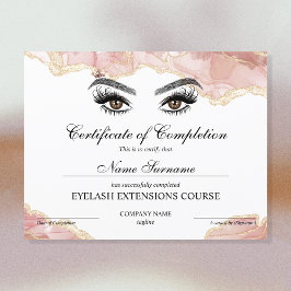 Utdelningskurs för intyg om slutförande