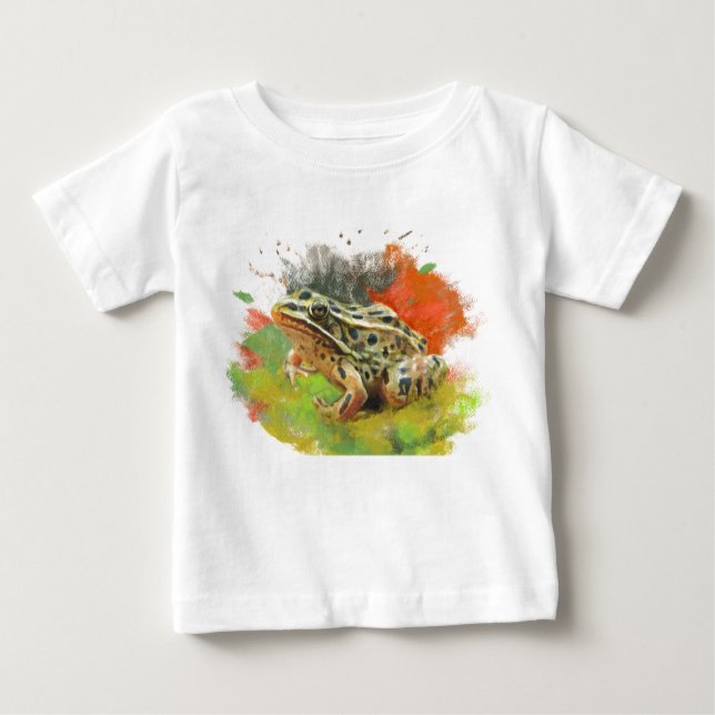Utdöda är för evigt - Spara av leopard Frog T-shirt (Framsida)