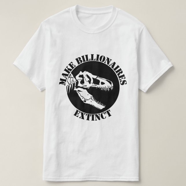 Utdöda Billionaires T Shirt (Design framsida)