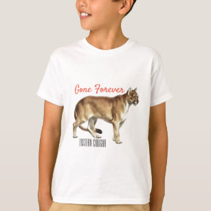 Utdöda under detta århundrade: Östra Cougar T Shirt