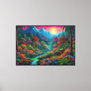 Utdragen Canvas-utskrift Canvastryck