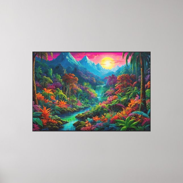 Utdragen Canvas-utskrift Canvastryck (Framsida)