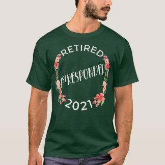 Utdragen första responder 2021 Kvinnor i Pension T Shirt
