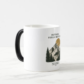 Ute Känns Bättre Berg Magisk Mugg