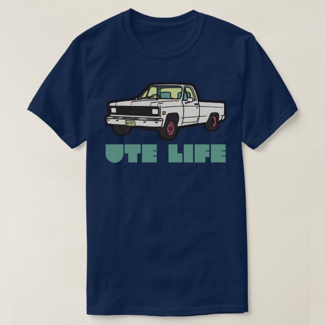Ute Life T Shirt (Design framsida)