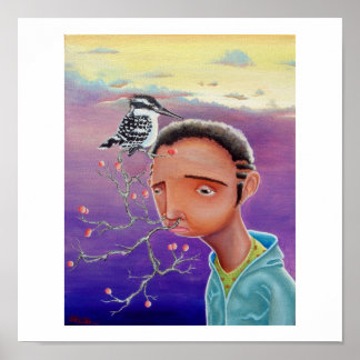 Ute på en lub poster