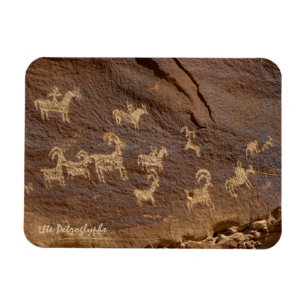 Ute Petroglyfer Magnet