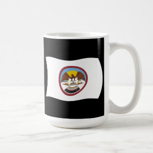 Ute Tribe Flag Krus Kaffemugg