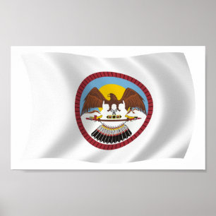 Ute Tribe Flag Postertryck Poster