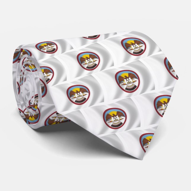 Ute Tribe Flagga Tie Slips (Rullad)