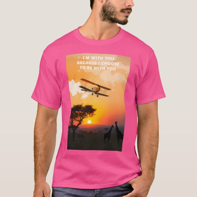 Utebliven Afrika T Shirt (Framsida)