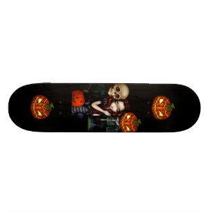 Utebliven eller behandlad - Halloween Skateboard Bräda 20,5 Cm