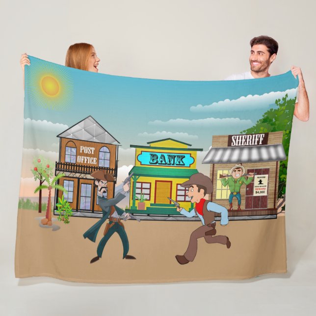 Utegångsmannens mysiga tillflykt fleecefilt (På plats)