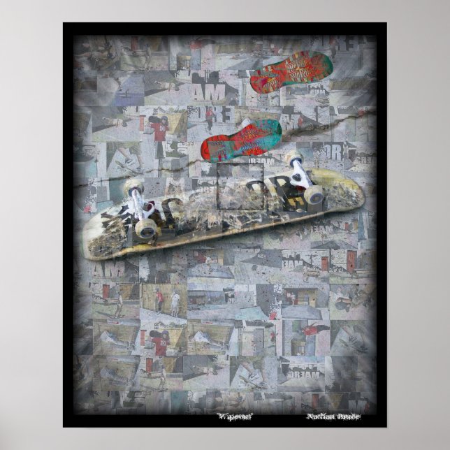 "Utelämna" Poster (Framsidan)