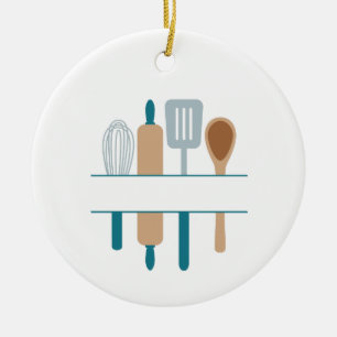 Utensils Namn Julgransprydnad Keramik