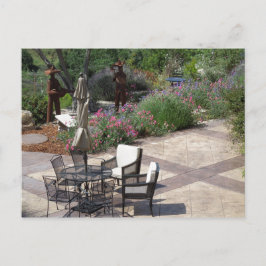 Uteplats av Croad avsmakningrum, Paso Robles Vykort