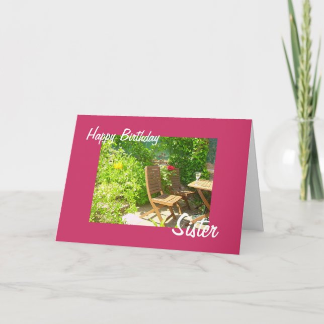 Uteplatsvin Kort (Framsida)